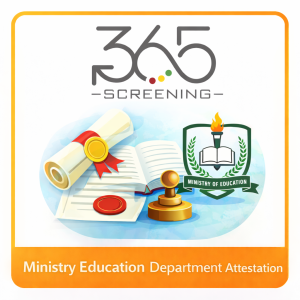Ministry Education Department Attestation