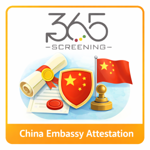 China Embassy Attestation