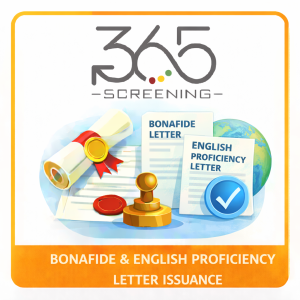 Bonafide & English Proficiency Letter Issuance