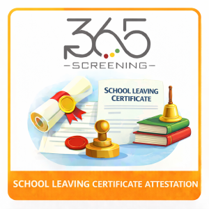 School Leaving Certificate Attestation