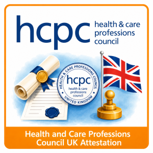 The Health and Care Professions Council (HCPC) UK Attestation