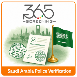 Police Character Certificate from Saudi Arabia